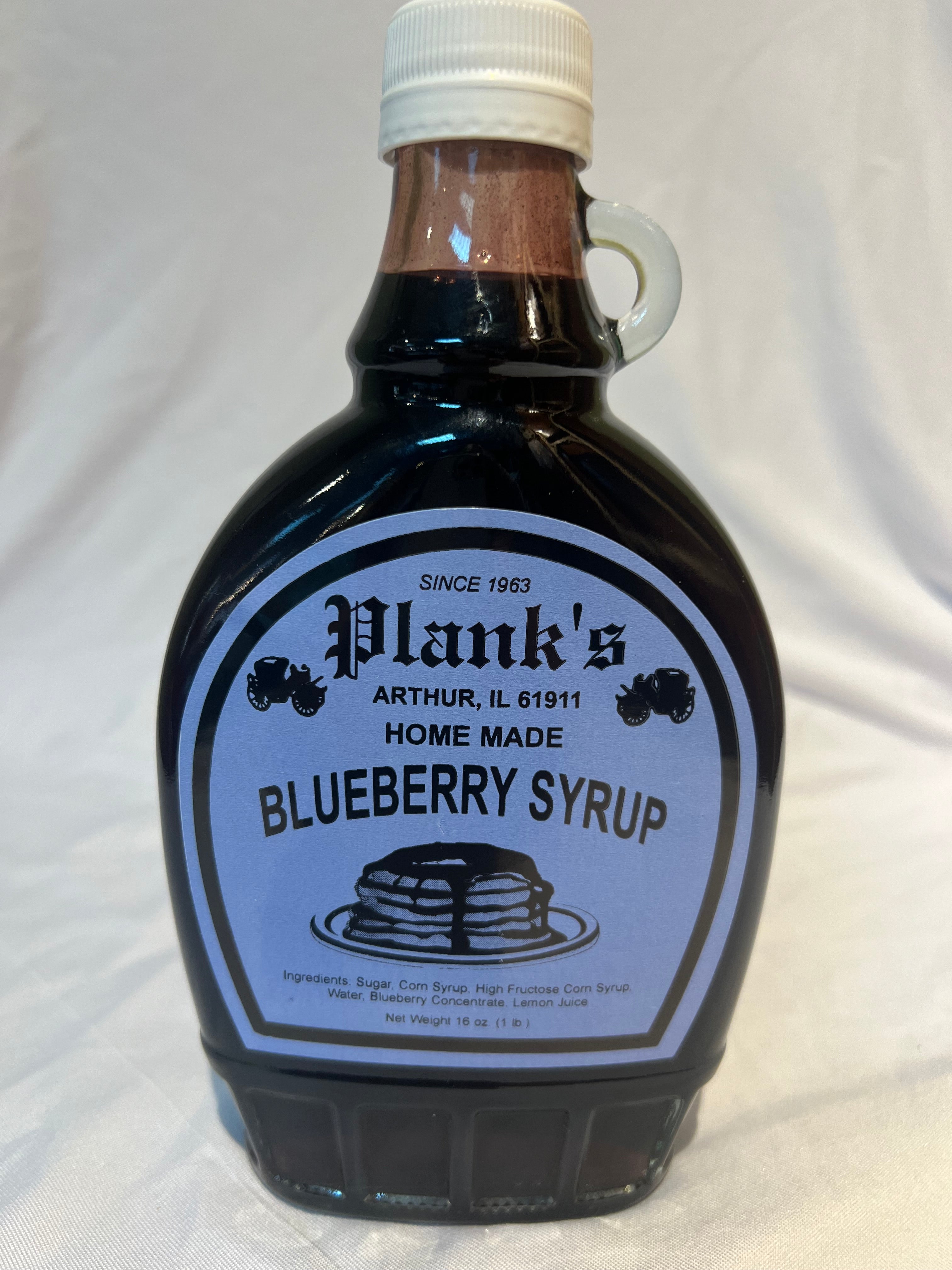 Plank's Homemade Blueberry Syrup