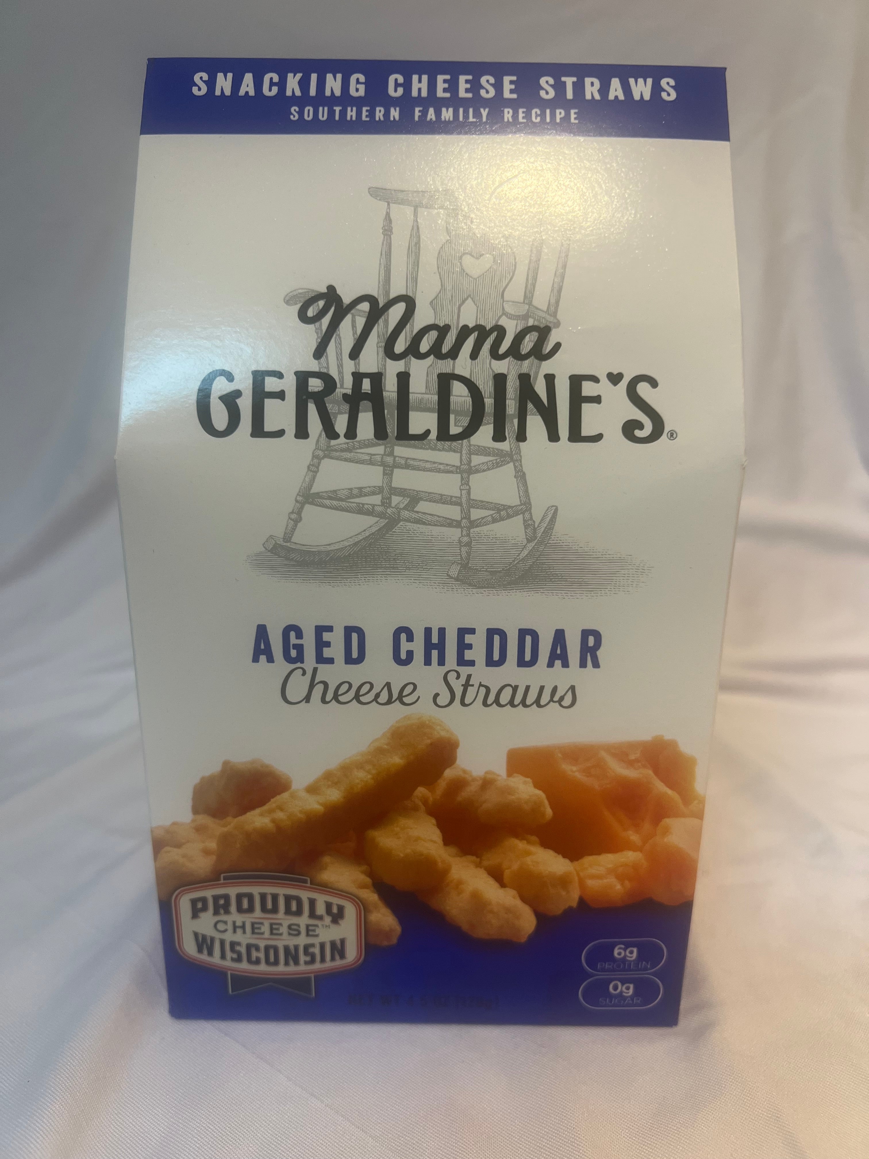 Mama Geraldine’s – Aged Cheddar Cheese Straws