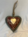 Metal Heart Ornament – Decorative Heart Design