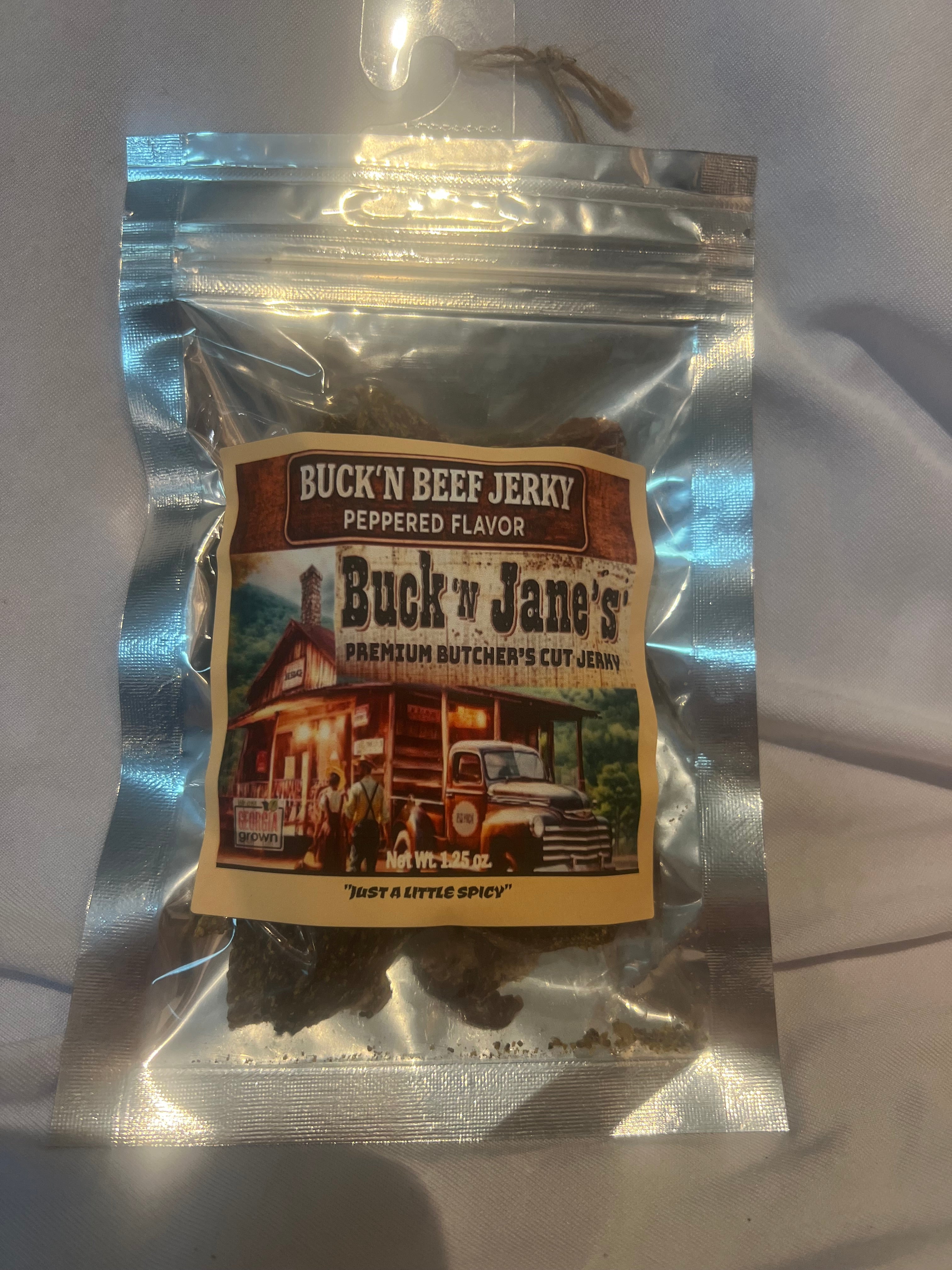 Buck ’n Jane’s – Peppered Beef Jerky