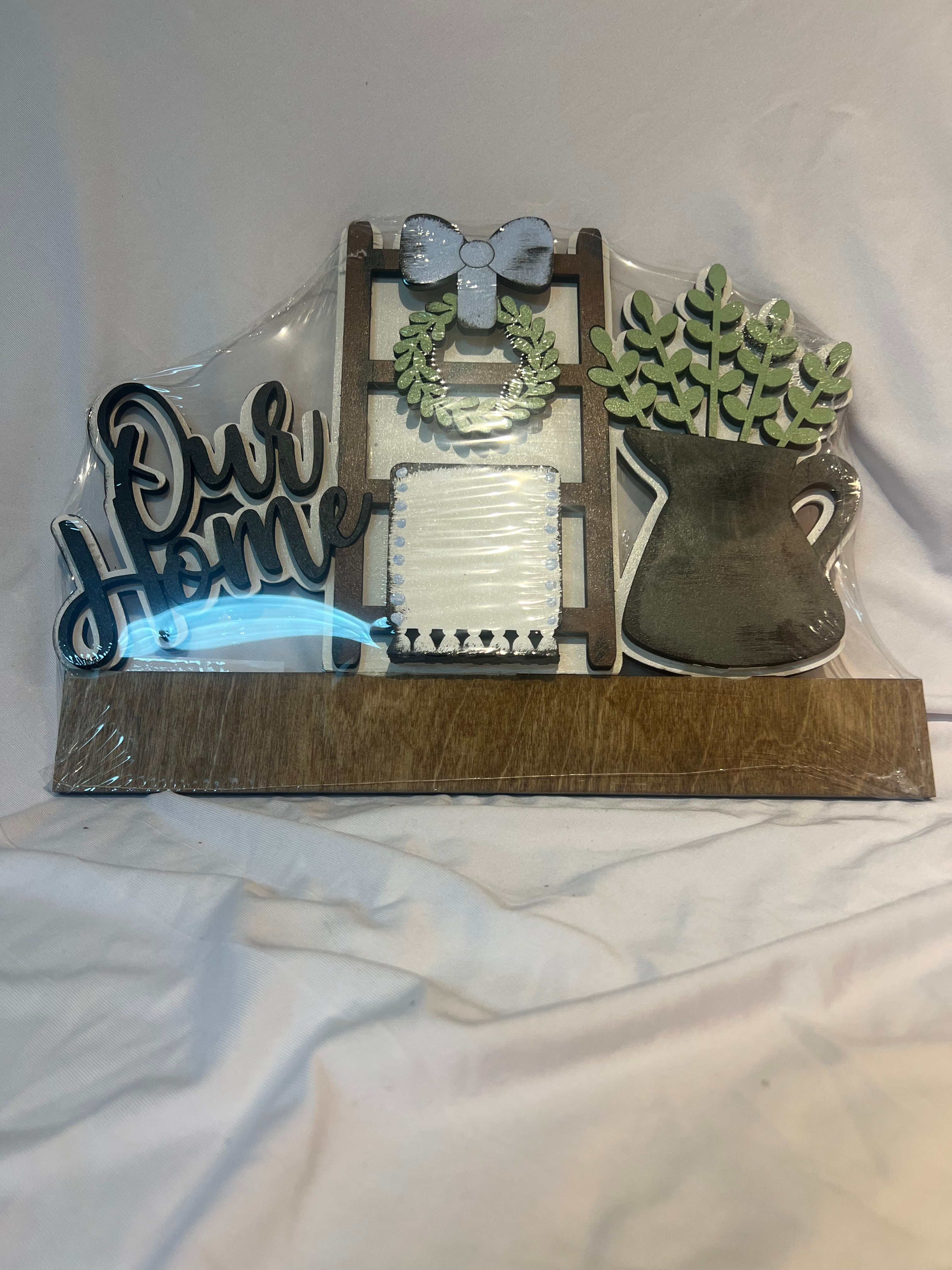 "Our Home" Welcome Sign Insert