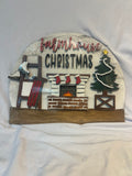 "Farmhouse Christmas" Welcome Sign Insert