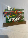 "It's Football Season" Welcome Sign Insert