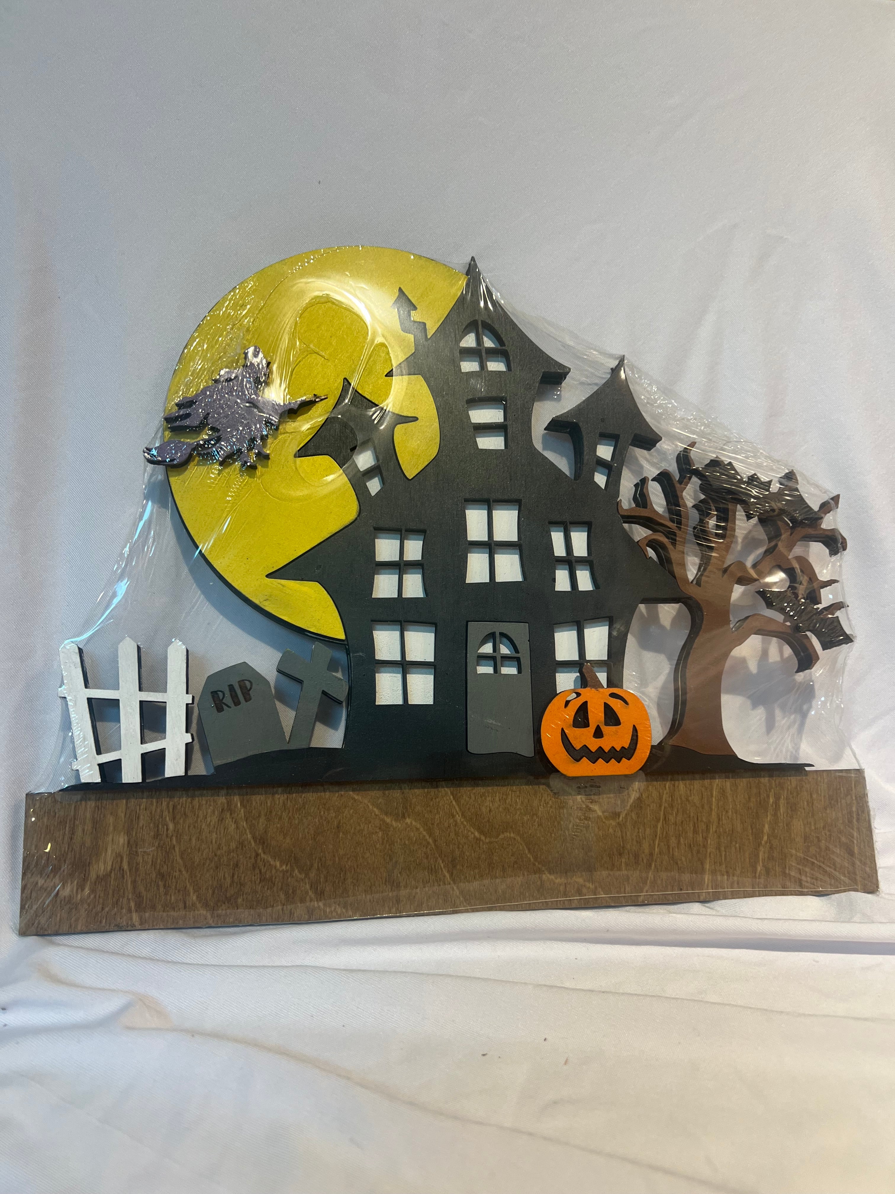 Haunted House Welcome Sign Insert
