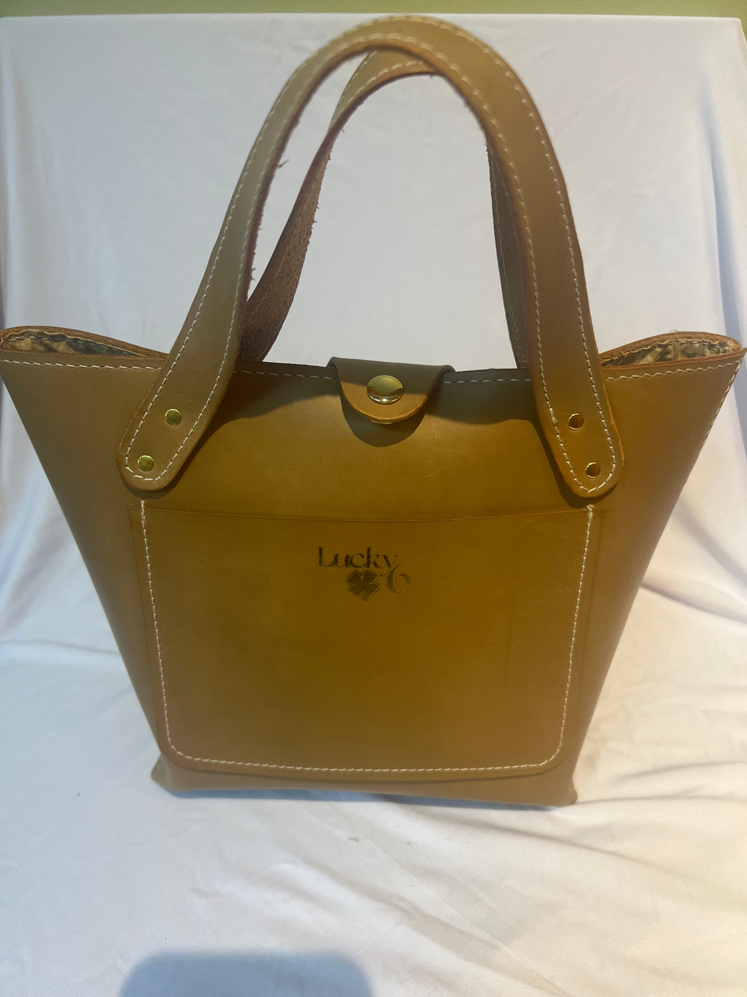 Dublin Camel, Genuine Leather Purse- Handmade