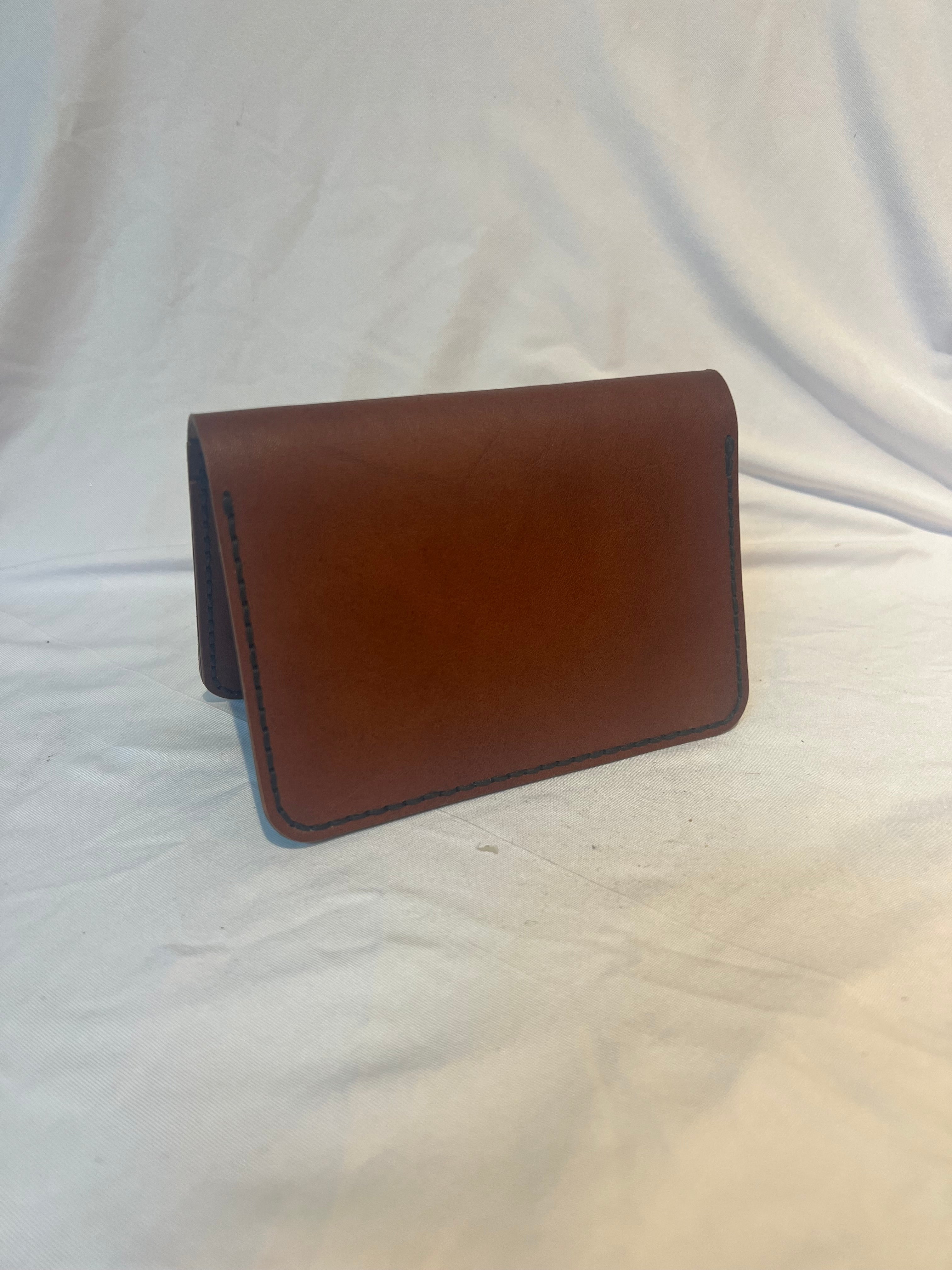 Passport Brown Wallet- Handmade