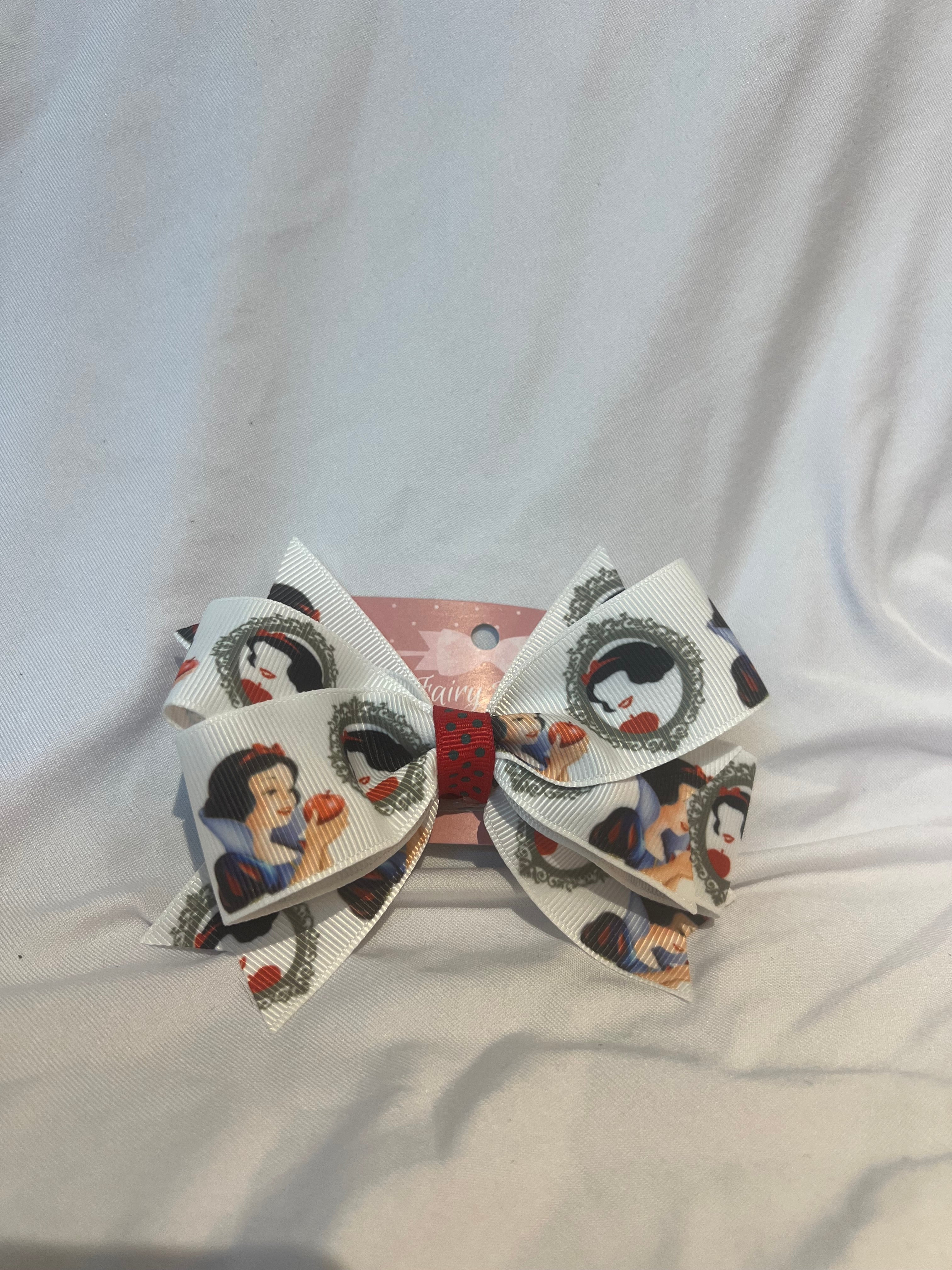 Snow White Hair Bow