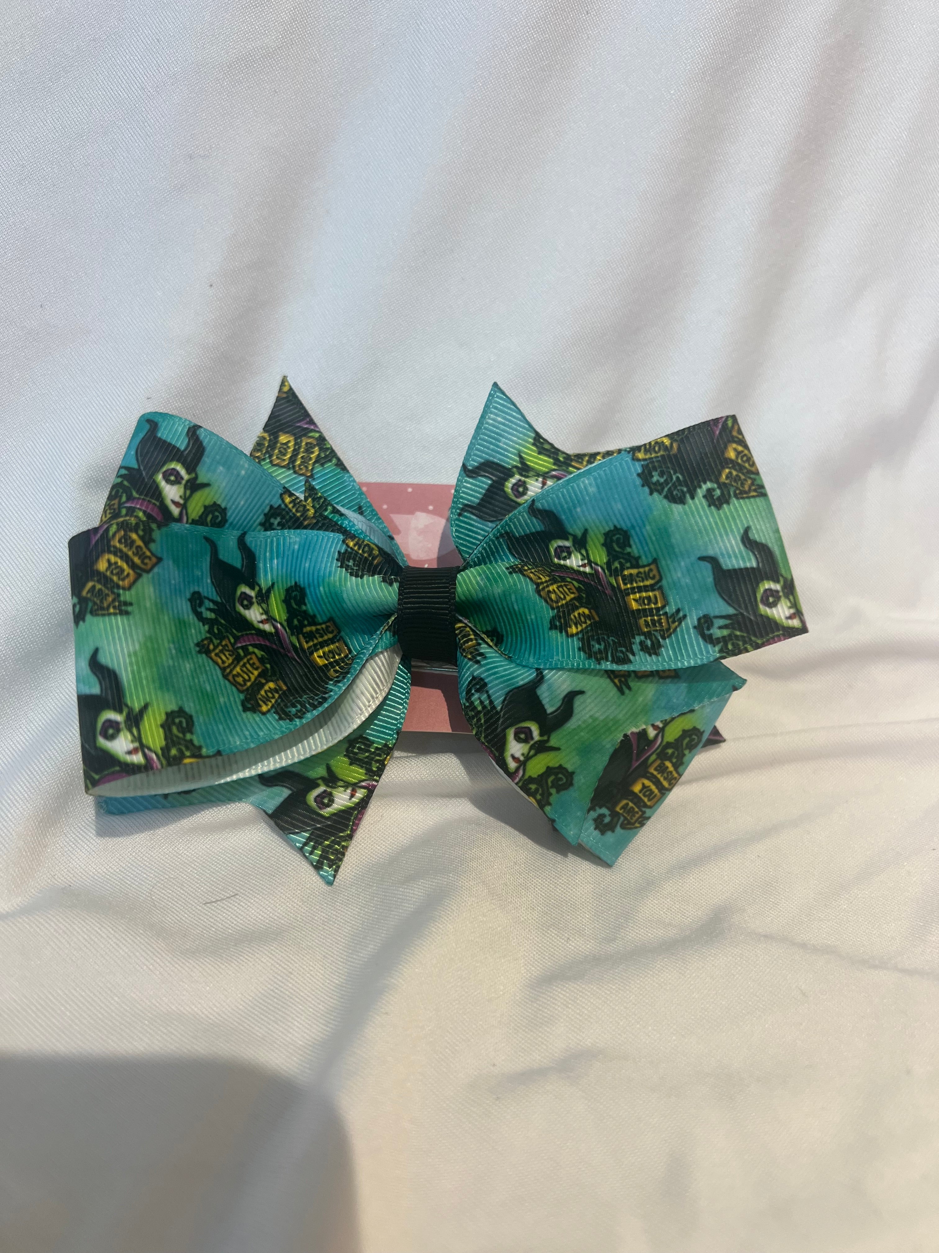 Maleficent Hair Bow