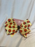 Ladybug hair Bow