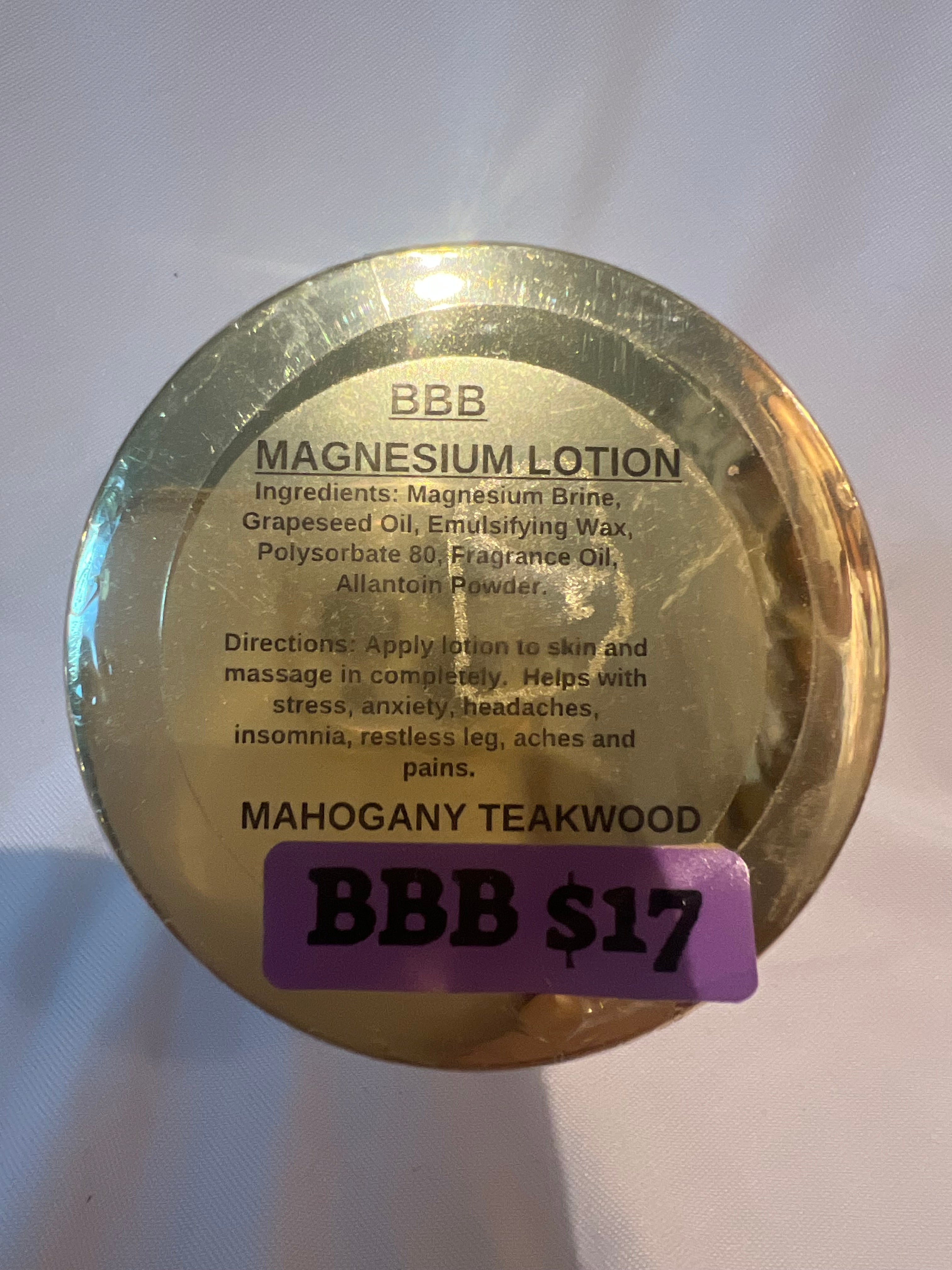 Magnesium Lotion