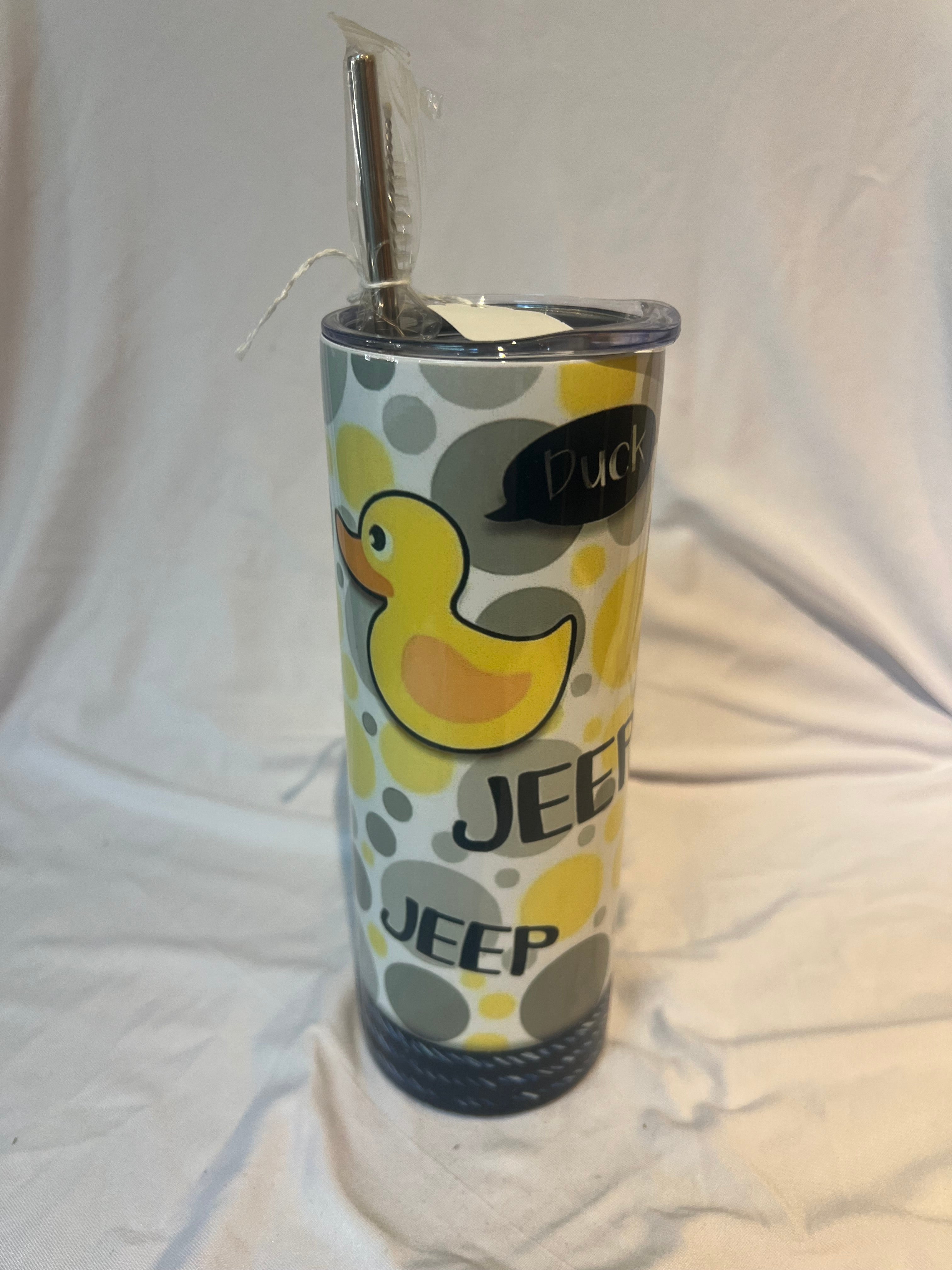 Jeep ducks
Tumbler