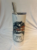 " Baseball 
Mom” Tumbler