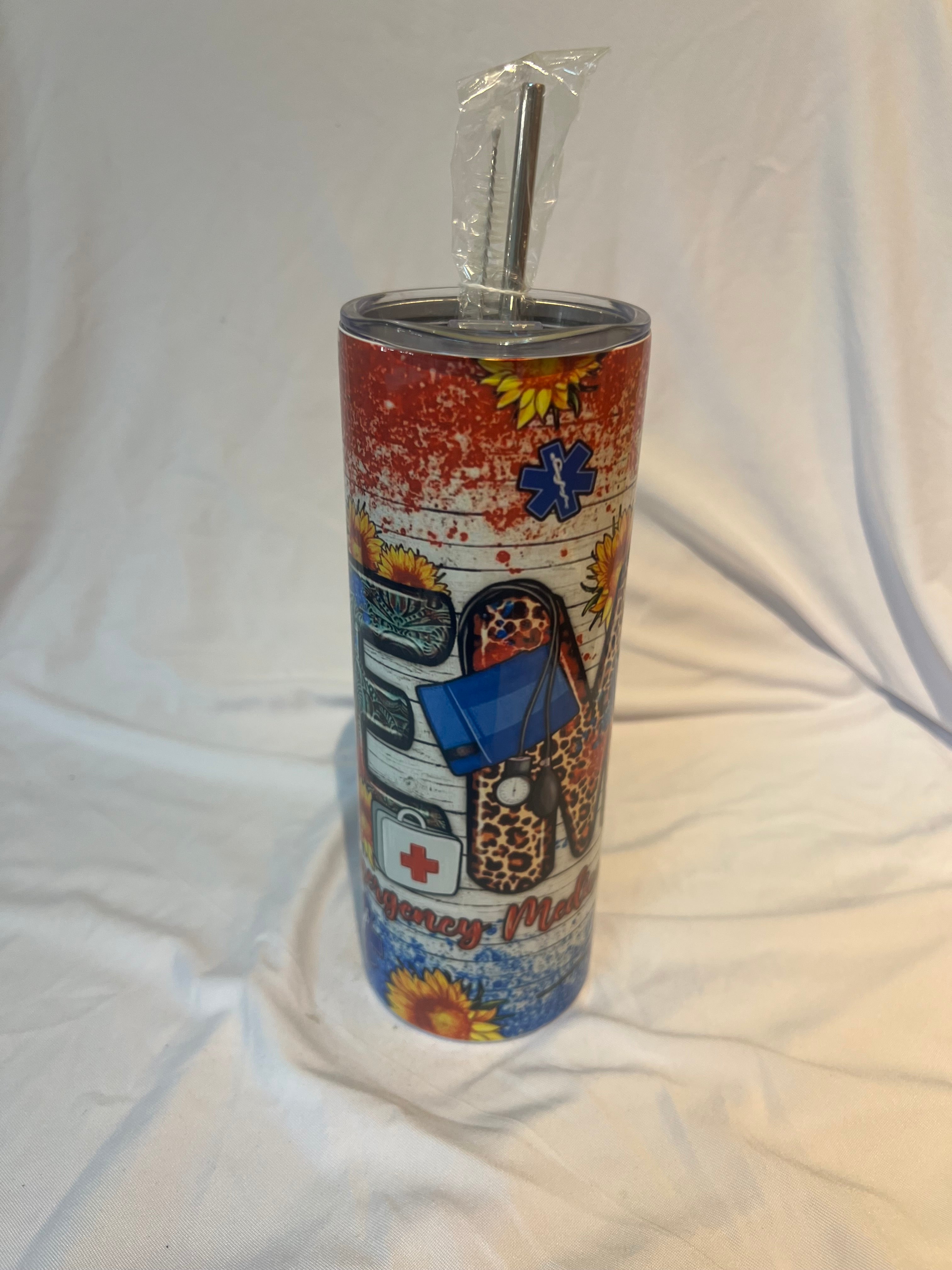 “ EMT emergency medical tech 
“Tumbler