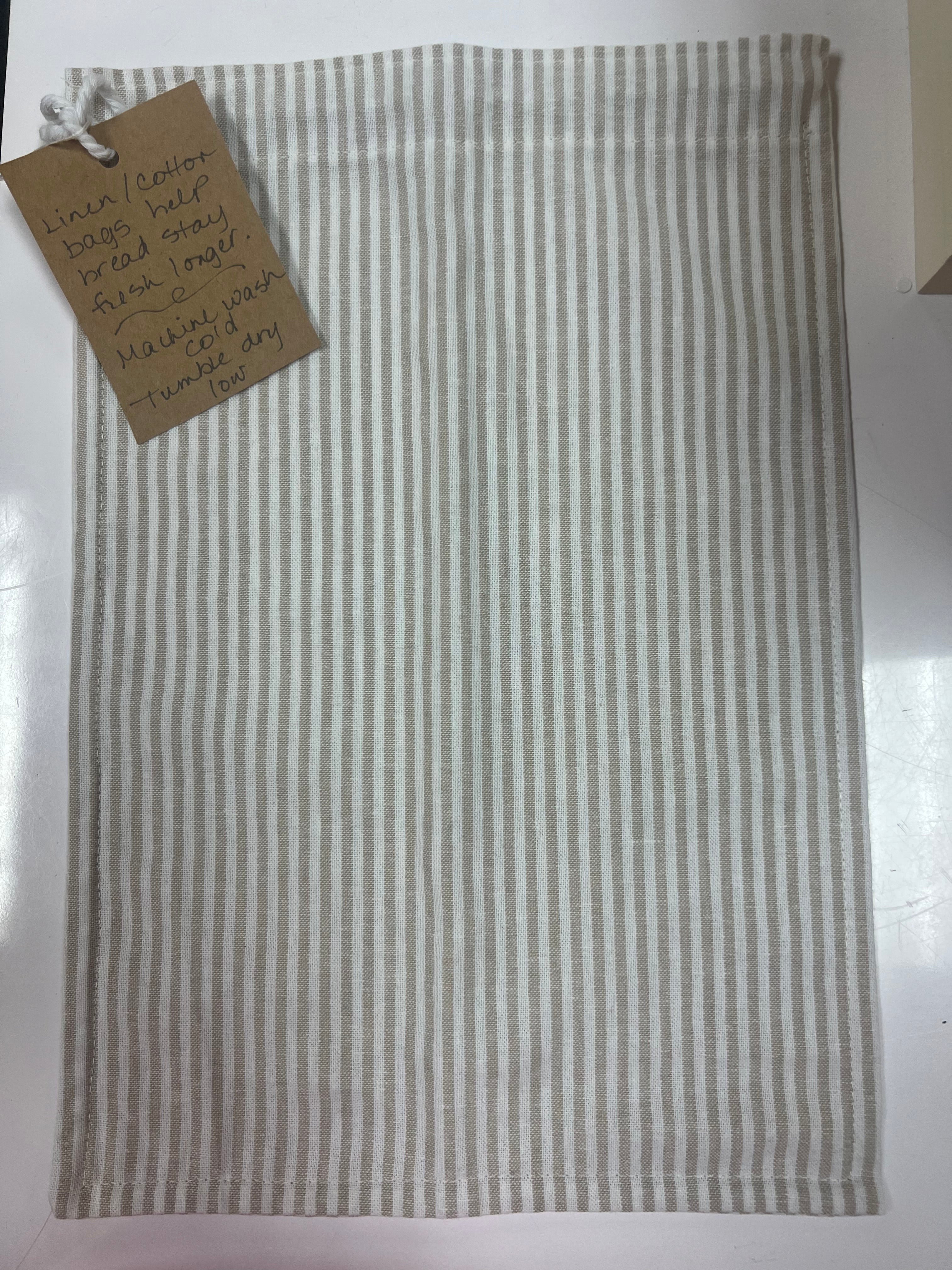 Reusable Bread Bag striped