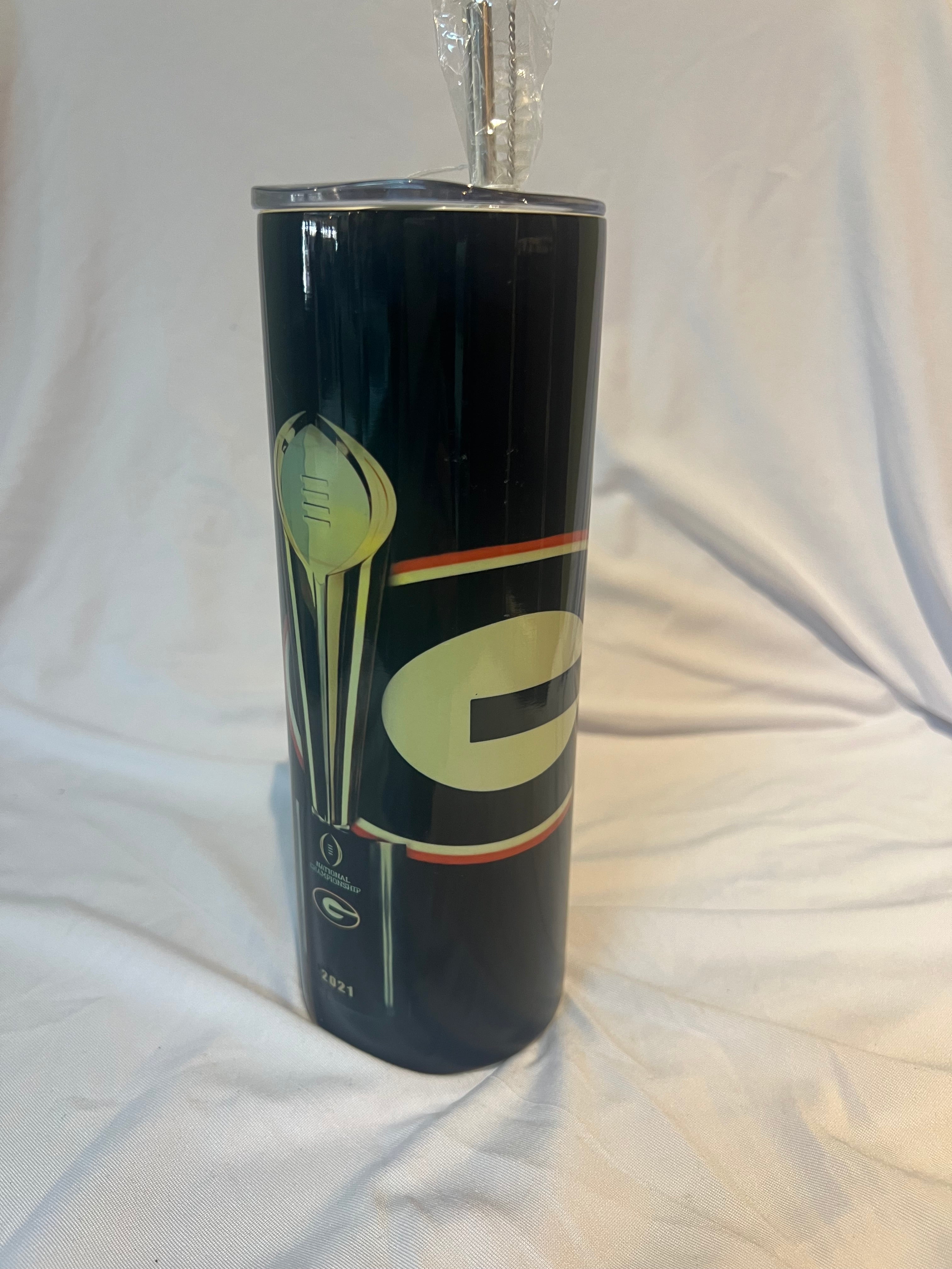 “Georgia 2021 national champions”
 Tumbler