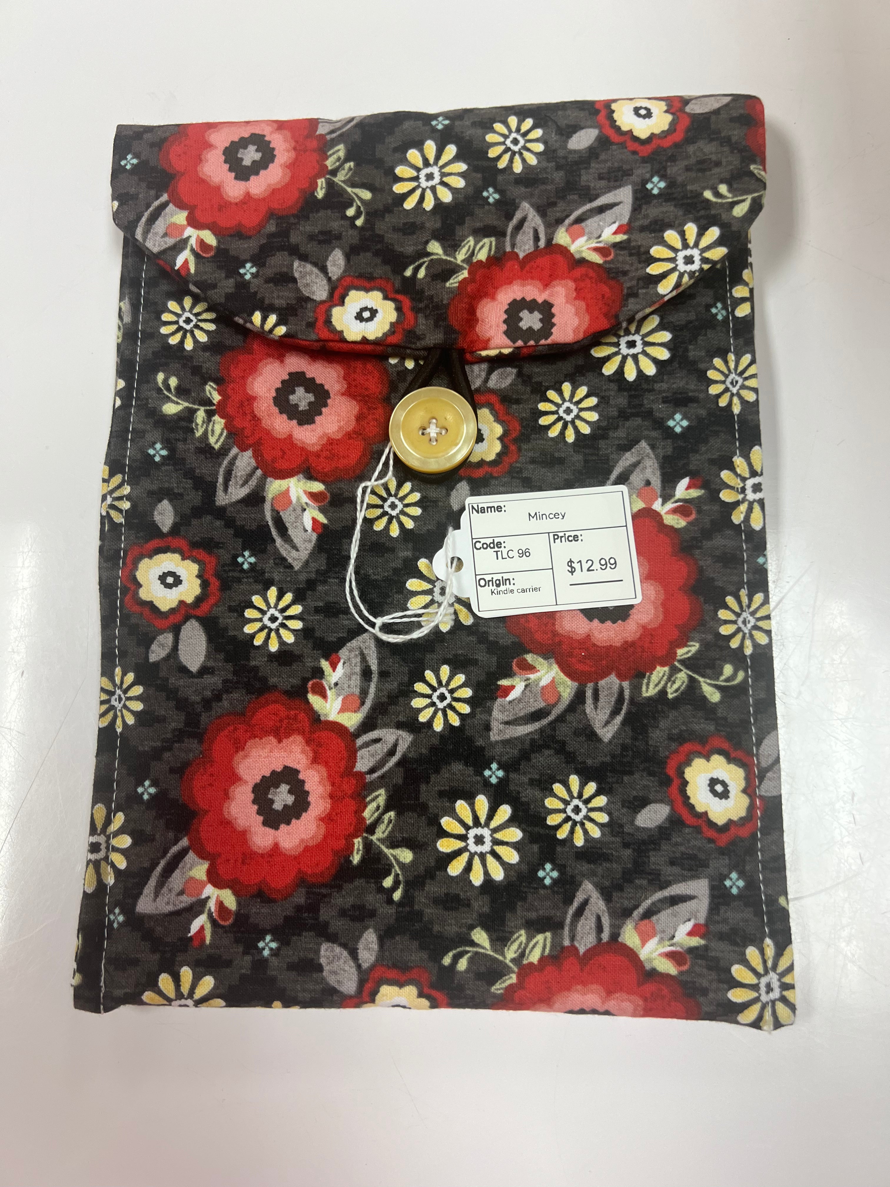 Black Flowers Kindle Cover