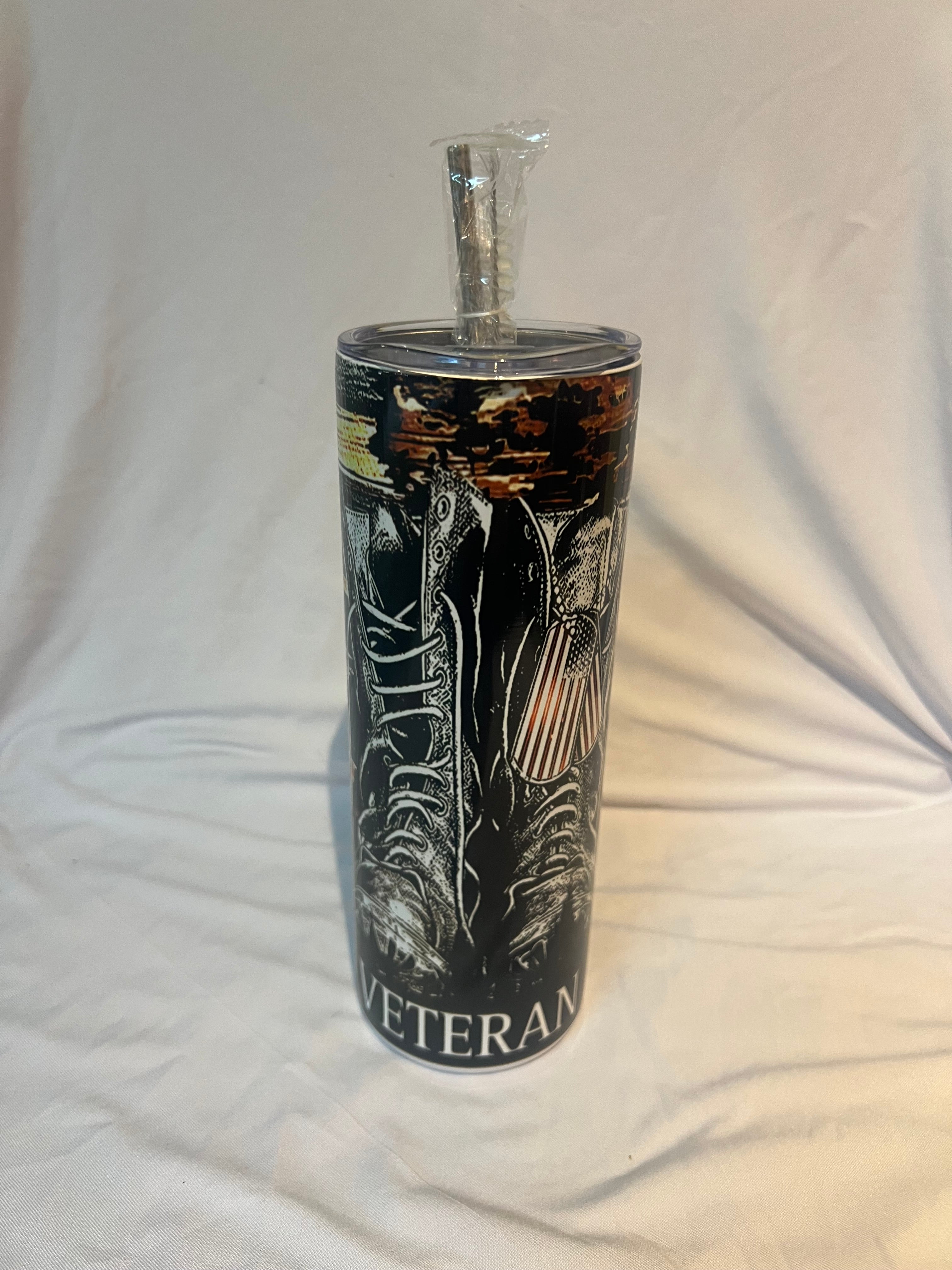 "Veteran" Tumbler